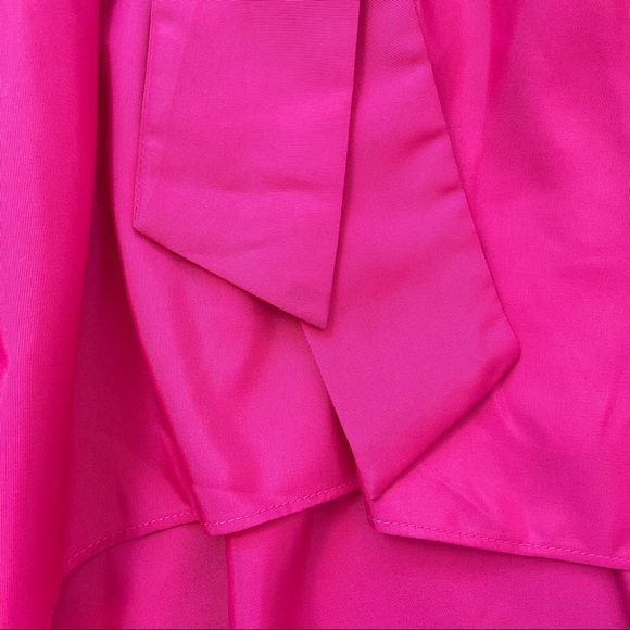 Eliza J Asymmetrical Ruffle Tie-Front Midi Skirt - Picture 14 of 14